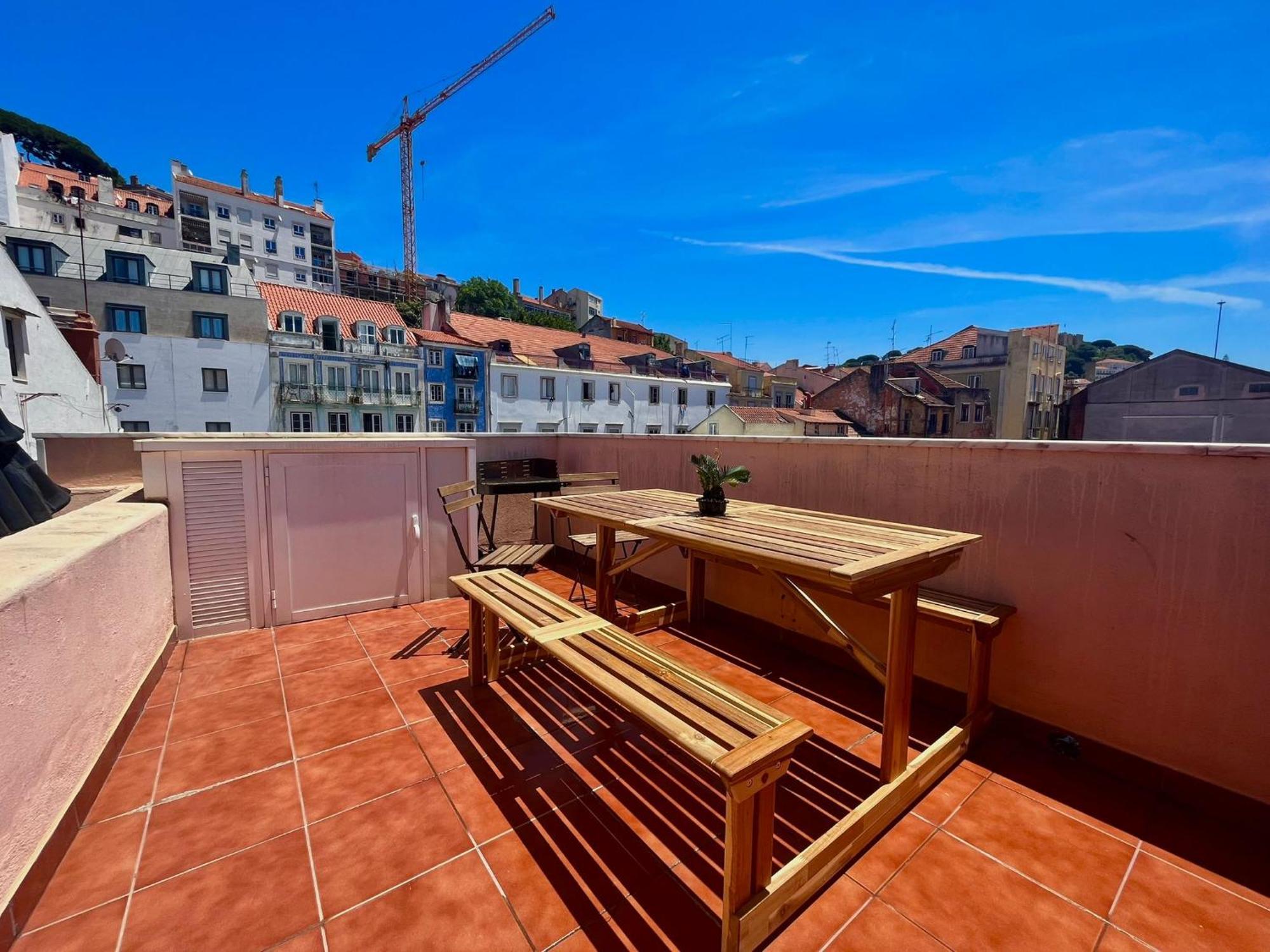 With Terrasse - 3 Bedroom, 3 Bathroom Triplex Lissabon Buitenkant foto